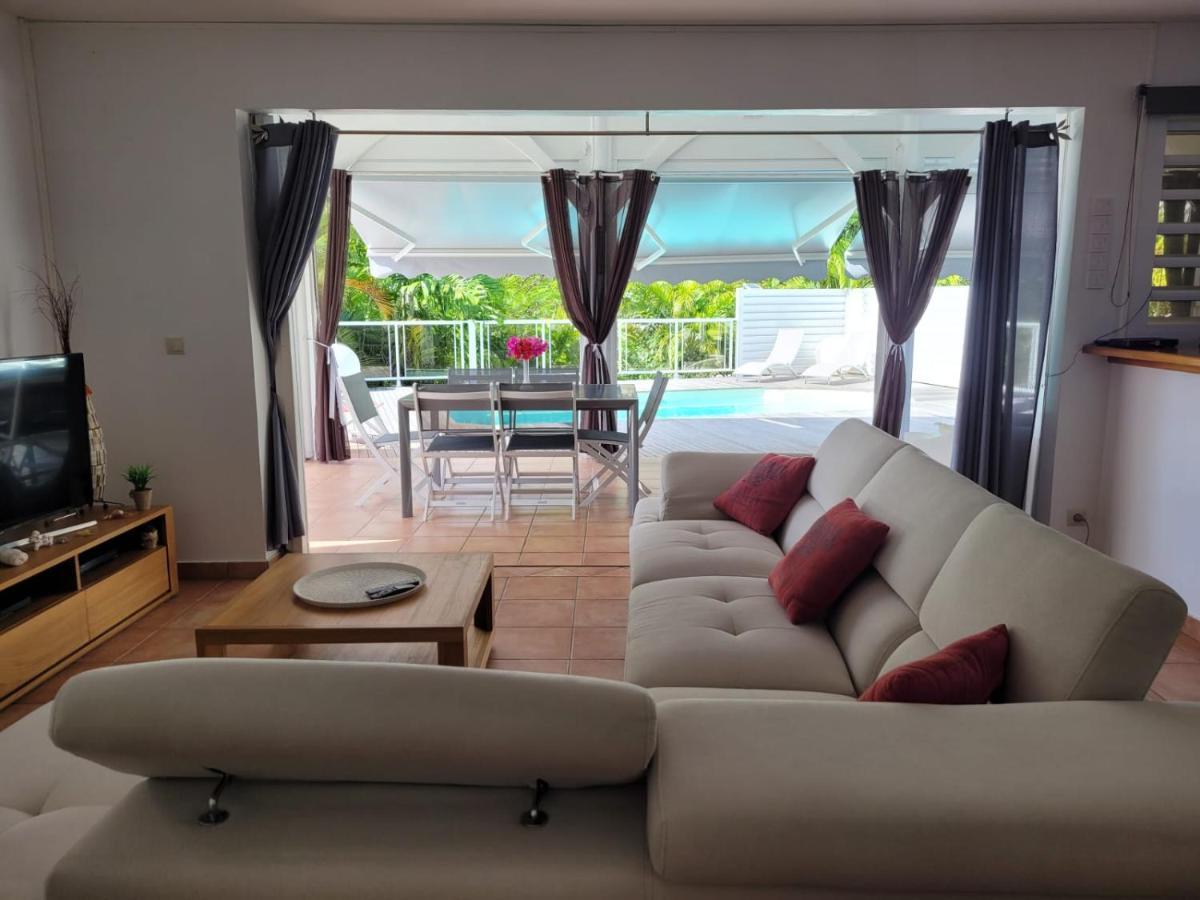 Villa Ste Marthe Avec Piscine, Grande Terrasse, Jardin Intime Et Citerne D'Eau Saint-Francois (Grande-Terre) Exterior foto