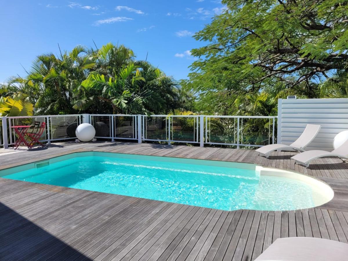 Villa Ste Marthe Avec Piscine, Grande Terrasse, Jardin Intime Et Citerne D'Eau Saint-Francois (Grande-Terre) Exterior foto