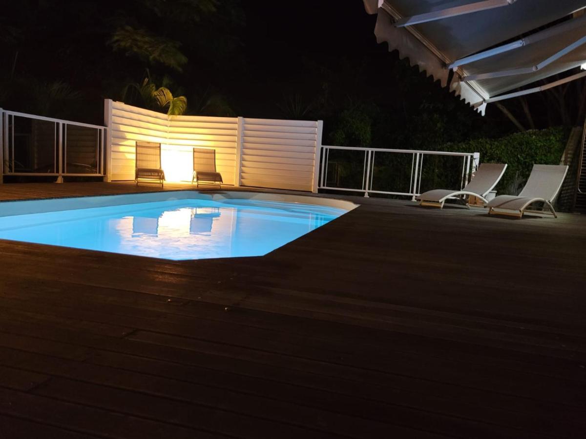 Villa Ste Marthe Avec Piscine, Grande Terrasse, Jardin Intime Et Citerne D'Eau Saint-Francois (Grande-Terre) Exterior foto