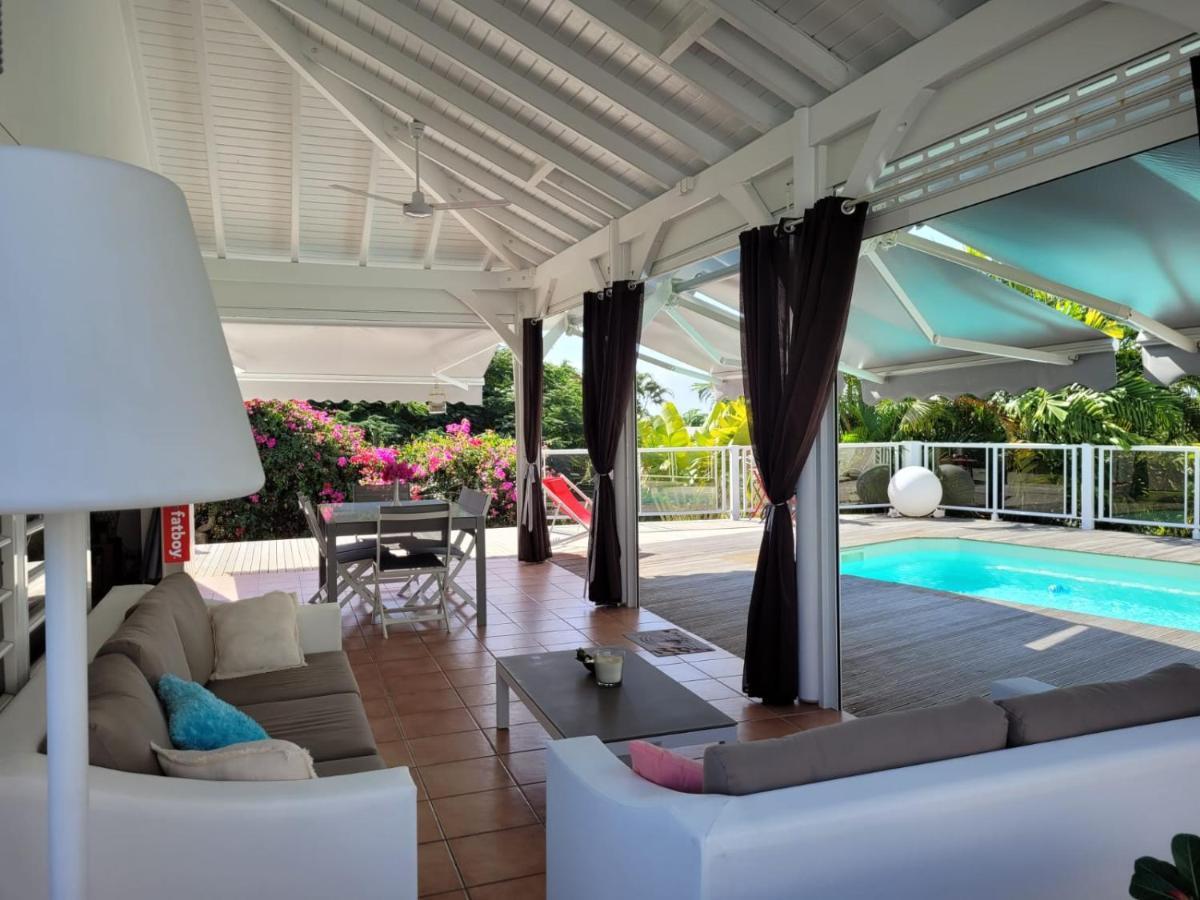 Villa Ste Marthe Avec Piscine, Grande Terrasse, Jardin Intime Et Citerne D'Eau Saint-Francois (Grande-Terre) Exterior foto