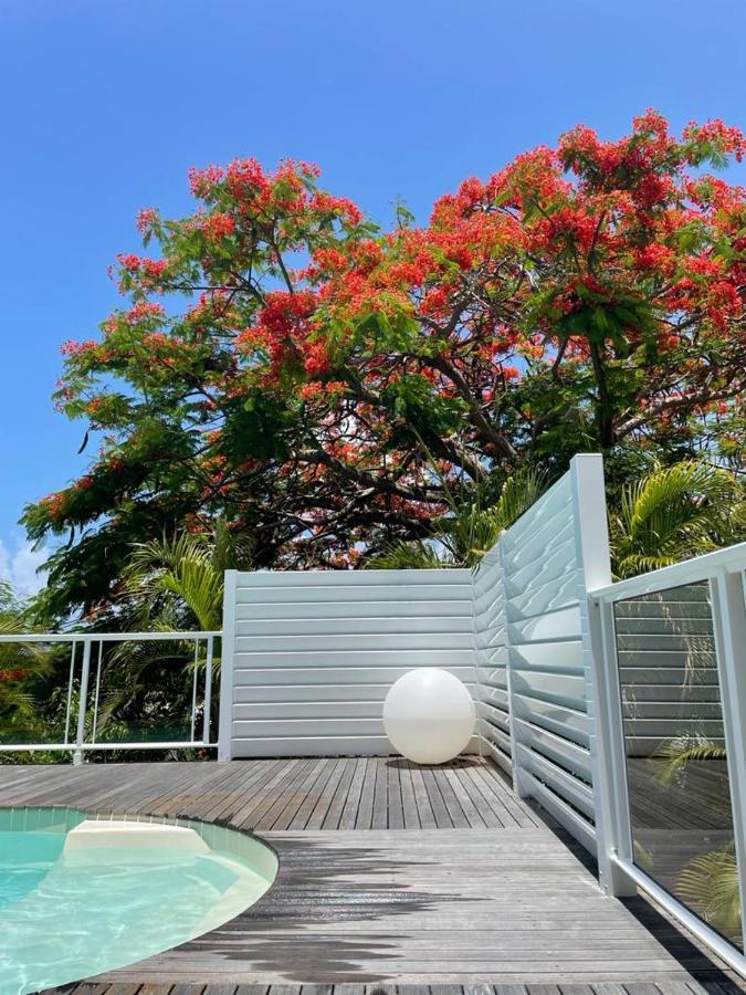 Villa Ste Marthe Avec Piscine, Grande Terrasse, Jardin Intime Et Citerne D'Eau Saint-Francois (Grande-Terre) Exterior foto