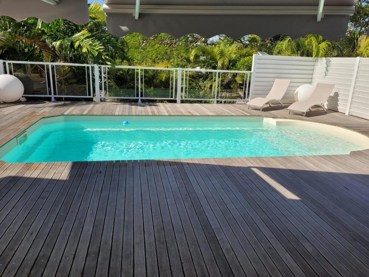 Villa Ste Marthe Avec Piscine, Grande Terrasse, Jardin Intime Et Citerne D'Eau Saint-Francois (Grande-Terre) Exterior foto